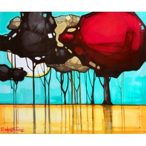 Salman Farooqi, 24 x 30 Inch, Acrylic on Canvas, Landscape Painting, AC-SF-685 Salman Farooqi, 24 x 30 Inch, Acrylic on Canvas, Landscape Painting, AC-SF-685